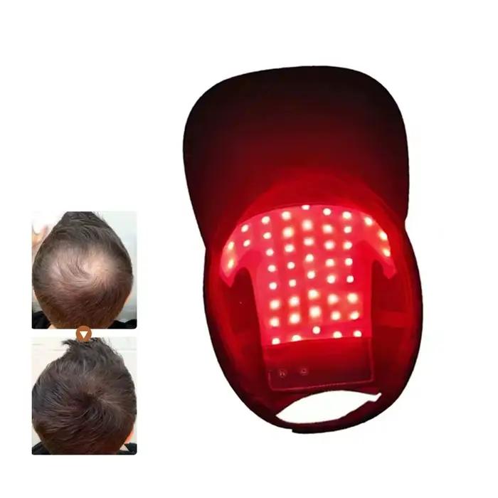 Bonnet de thérapie à la lumière rouge LED