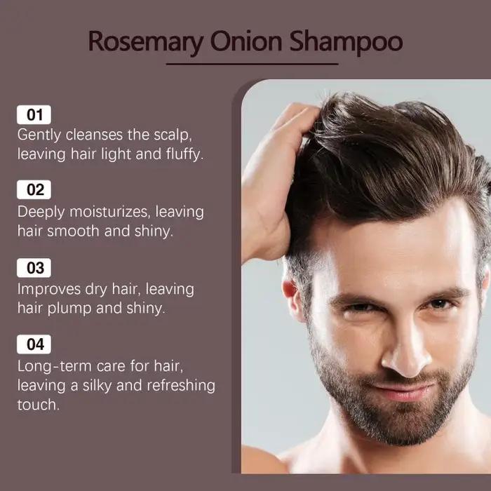 Shampoo à l'oignon rouge
