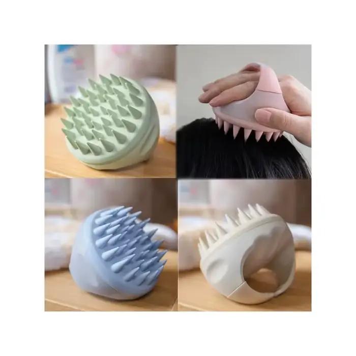 Brosse de massage pour cuir chevelu