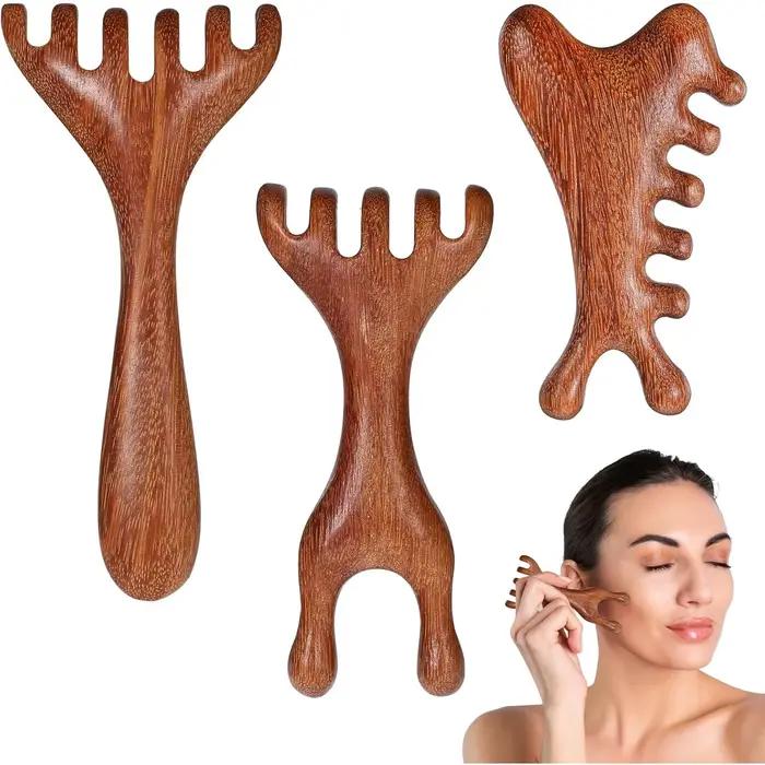 Peigne de massage Gua Sha pour la tête