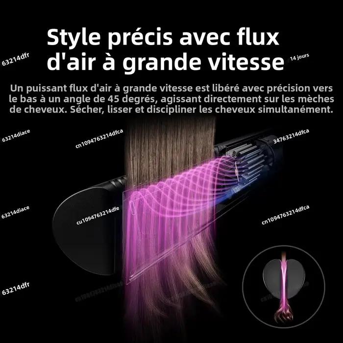 Sèche-cheveux et lisseur professionnel 2 en 1