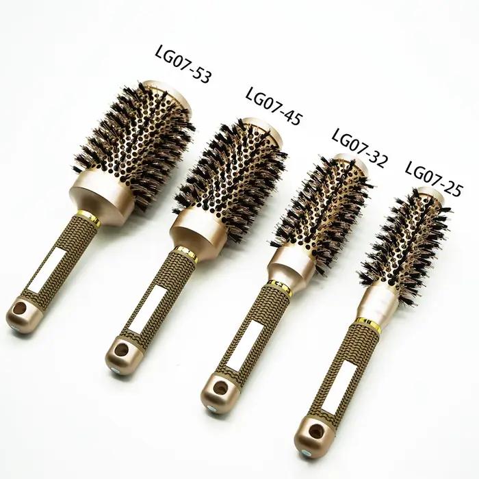 Brosse à friser les cheveux en Tube d'aluminium
