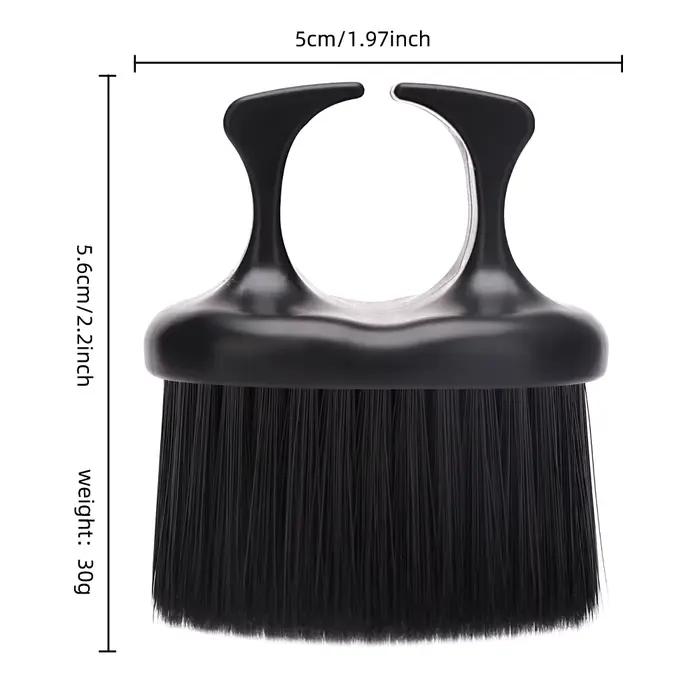Coiffeur cou Duster brosses professionnel doigt brosse barbier coupe propre