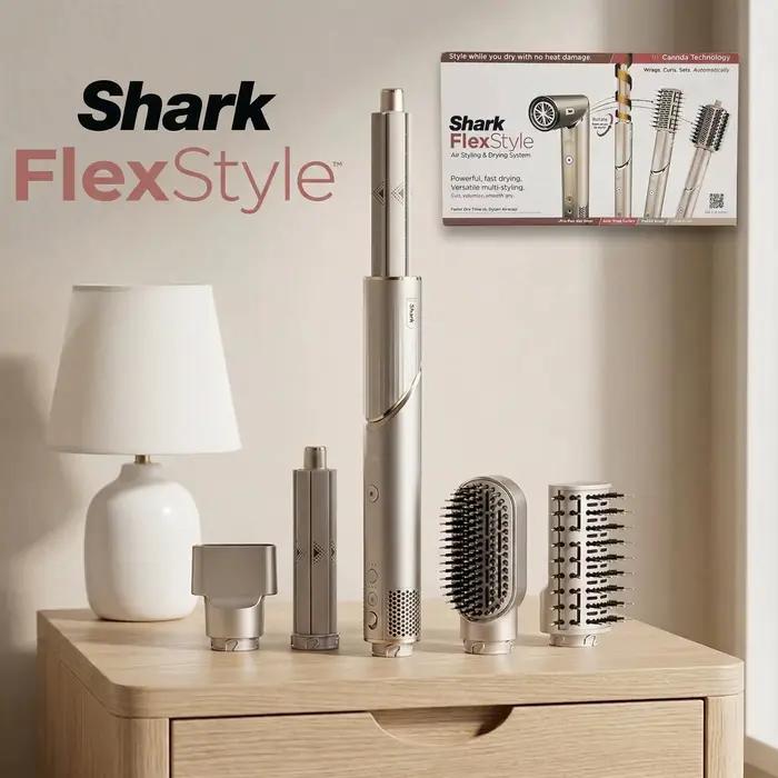 Sèche-cheveux à ions négatifs Shark Flexstyle HD430