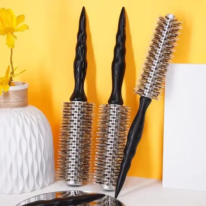 Brosse professionnelle de coiffure à poils de sanglier