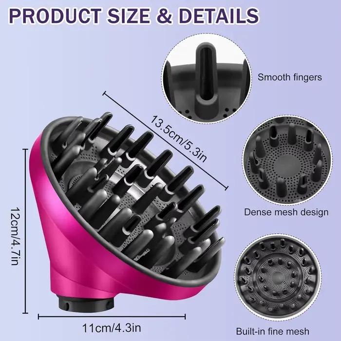 Fixation de diffuseur améliorée pour Dyson Airwrap HS05 HS03 HS01