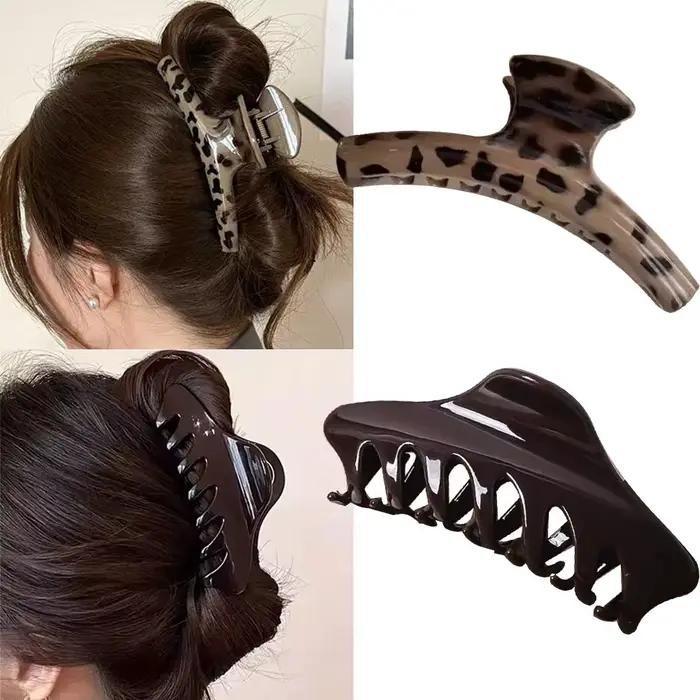 Pince à cheveux en forme de requin pour femmes