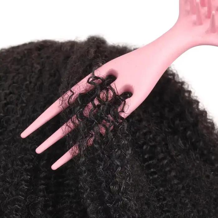 Brosse à cheveux bouclés