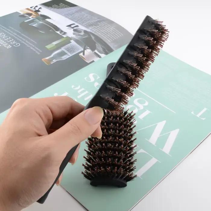 Brosse à cheveux démêlante noire