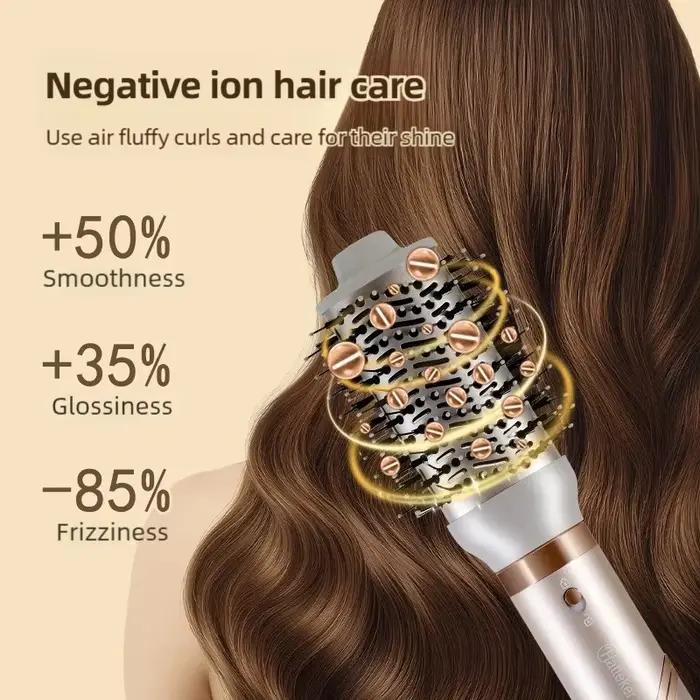Sèche-cheveux pliable à poignée 5 en 1