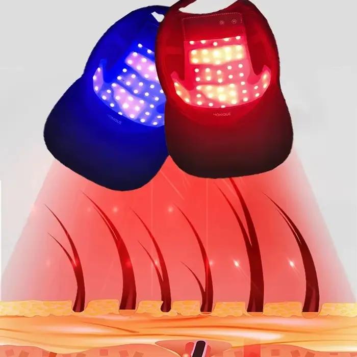 Bonnet de thérapie à la lumière rouge LED