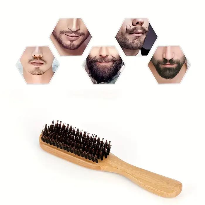 Brosse à cheveux en poils naturels