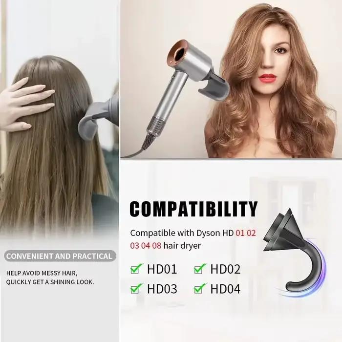 Diffuseur pour sèche-cheveux supersonique compatible
