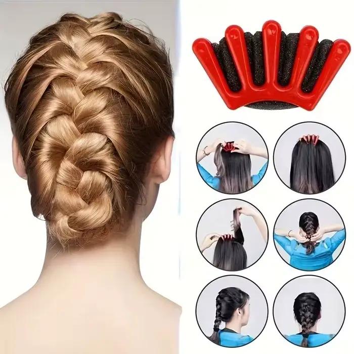Ensemble d'outils de coiffure DIY 2 pièces : fer à boucler rapide