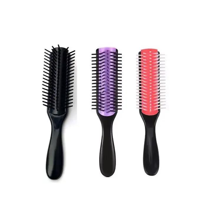 Denman – brosse à cheveux démêlante unisexe à 9 rangées