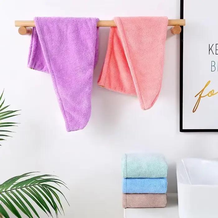 Serviette magique en microfibre pour cheveux