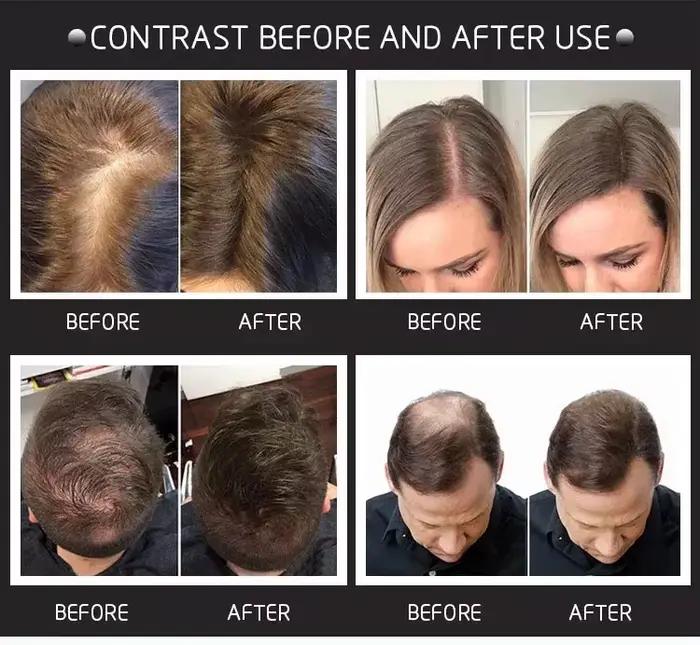 Poudre de Fibers de renforcement des cheveux