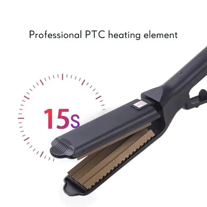 Fer à friser en céramique pour coiffure volumineuse