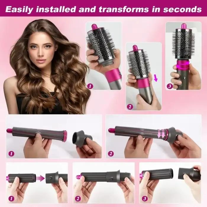Pour les fûts et adaptateurs de boucleurs de cheveux de 30 mm