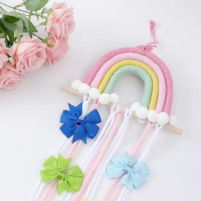 Support de rangement suspendu pour accessoires de cheveux