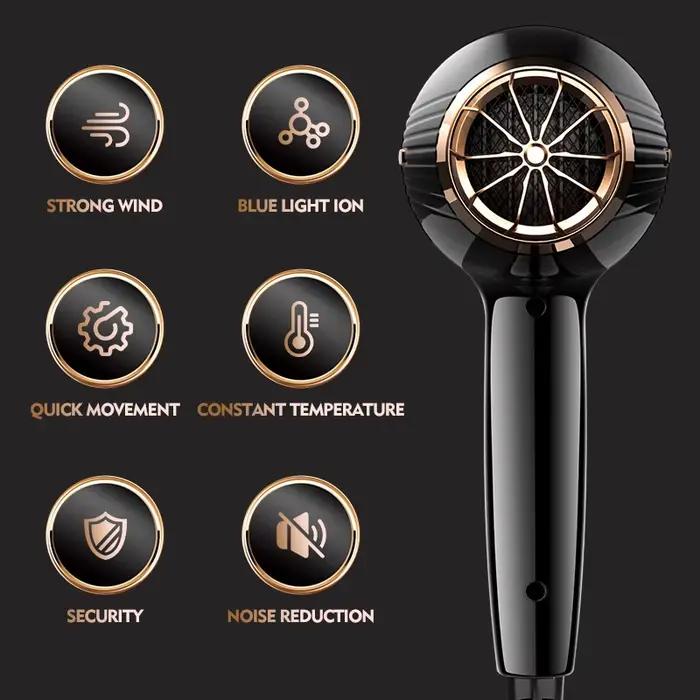 Nouveau sèche-cheveux haute puissance à séchage rapide pour usage domestique
