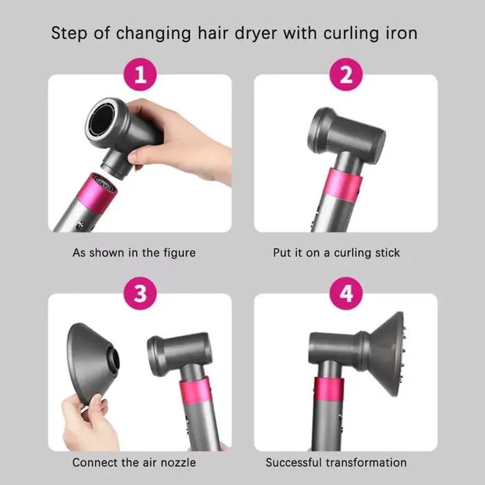 Pour Dyson Airwrap supersonique sèche-cheveux HD01 HD02 HD03 diffuseur accessoire remplacement peigne à cheveux outils de coiffure fournitures de barbier