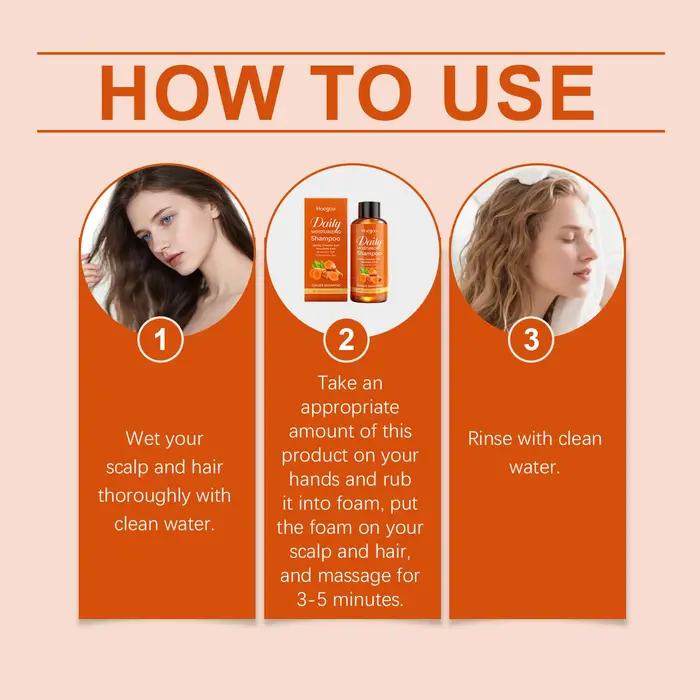 Shampoing au gingembre naturel