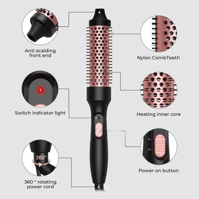 Brosse thermique électrique 3 en 1