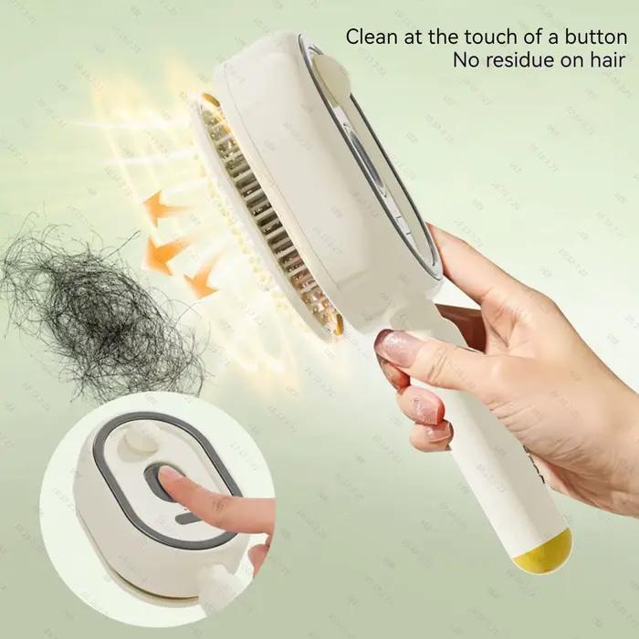 Brosse à vapeur électrique rechargeable USB-C pour démêler