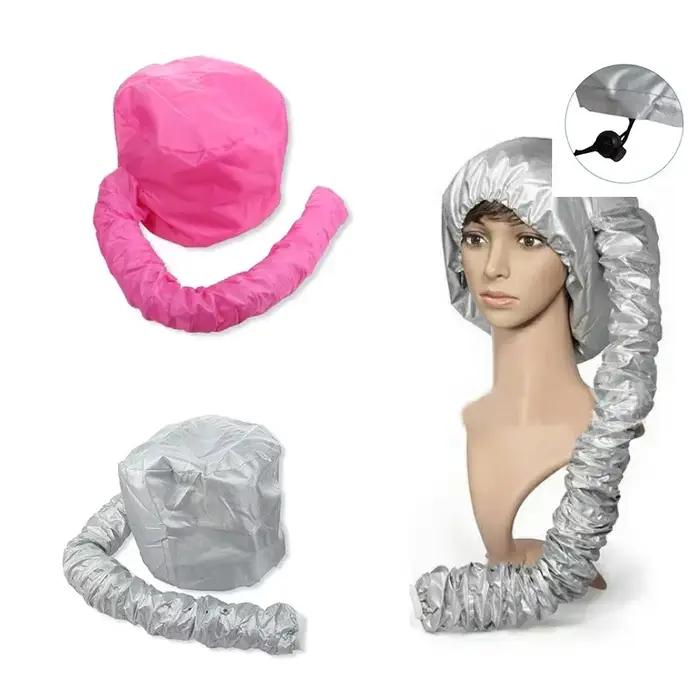 Sèche-cheveux chauffage Bonnet casquette doux chauffé chapeau coiffure capuche