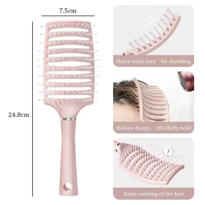Brosse à cheveux de Massage à coussin d'air Anti-perte de cheveux-outil de coiffure moelleux pour tous les Types