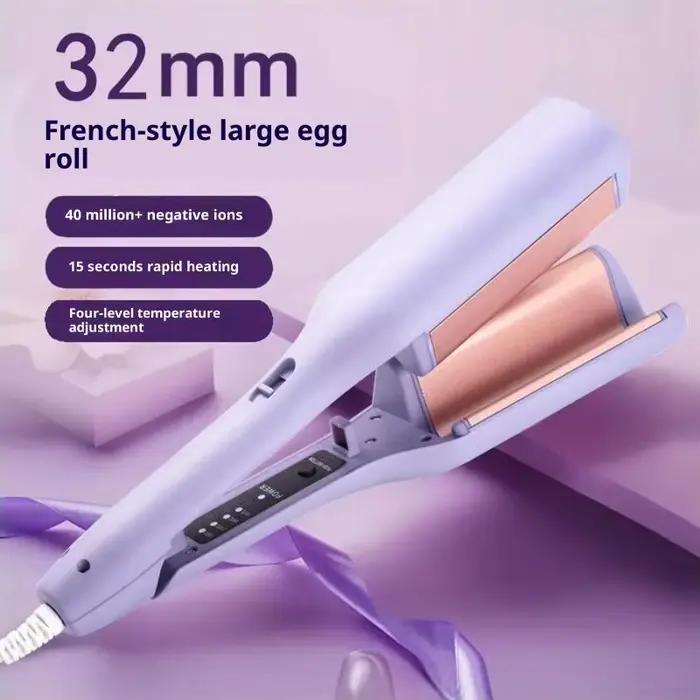 Fer à friser électrique en laine d'agneau