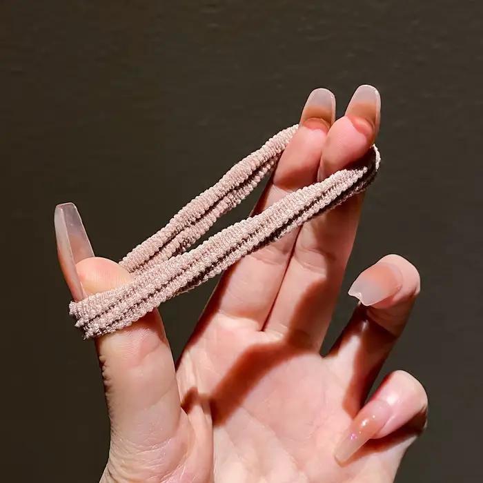 Attaches pour cheveux simples pour filles