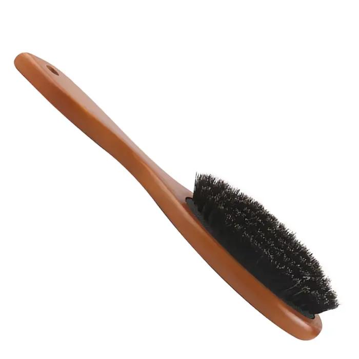 Brosse à cheveux en poils de sanglier naturels