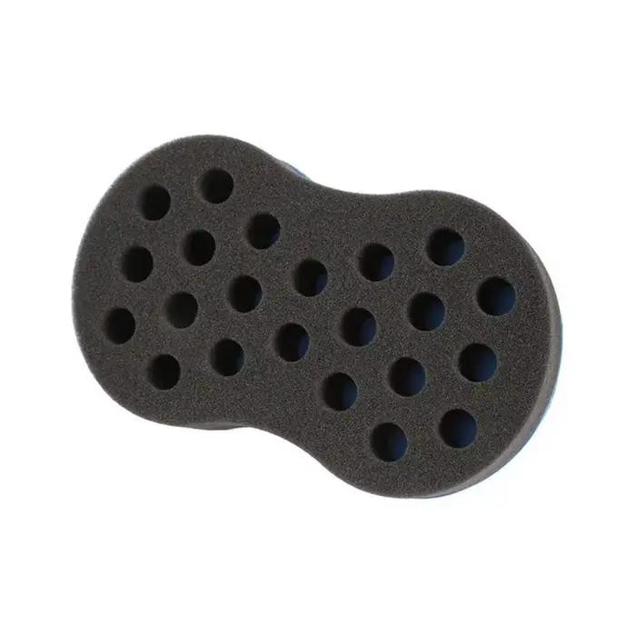 Brosse éponge de coiffure bouclée