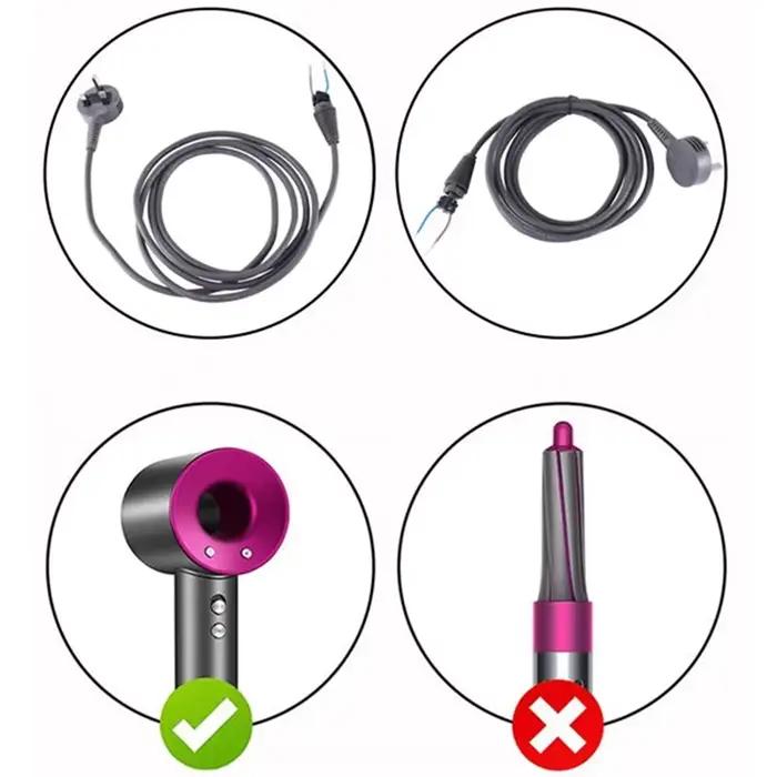 Cordon d'alimentation de 1.8M pour Dyson HD01/02/03/04/07/08