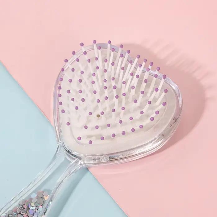 L'amour Air-Coussin Peigne Belle Fille Paillettes Peigne À Cheveux Scalp Massage Airbag Peigne Nouveau Style