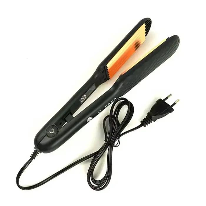 Lisseur et boucleur professionnel en céramique à réglage de température, fer à lisser haute chaleur pour la maison et le salon, outils de coiffure