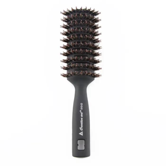 Brosse à cheveux démêlante noire