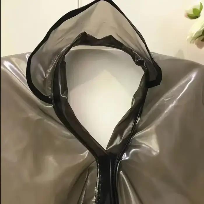 Collier de coupe de cheveux Cape de coloration imperméable tissu de barbier coiffure robe de teinture