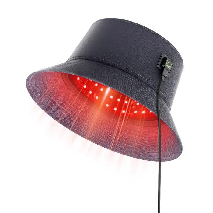 Nouveau bonnet de traitement capillaire à lumière rouge pour usage domestique