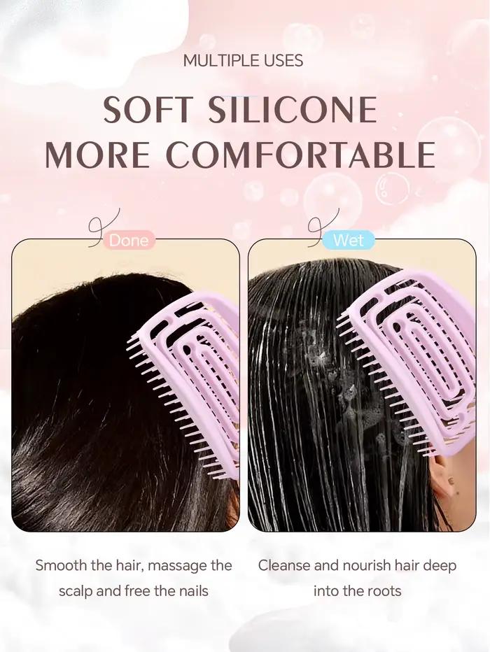Peigne de massage du cuir chevelu pour femmes