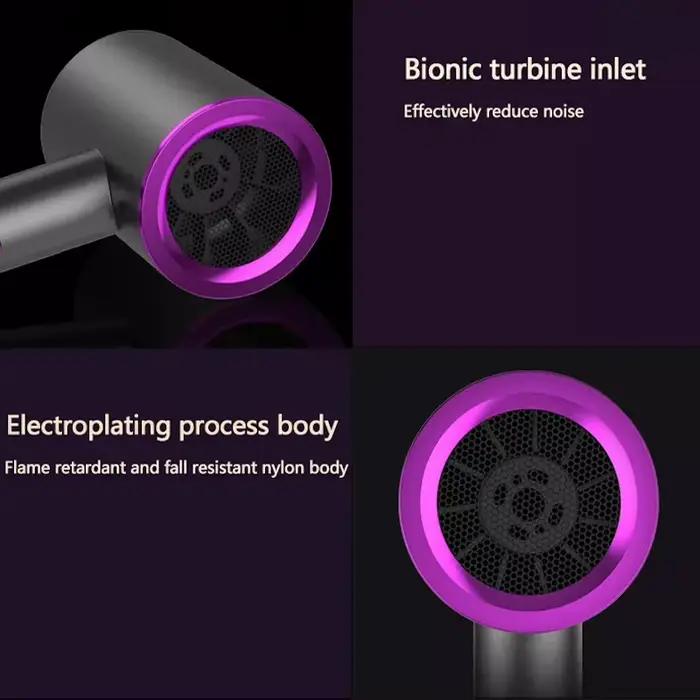 Sèche-cheveux ionique professionnel portable