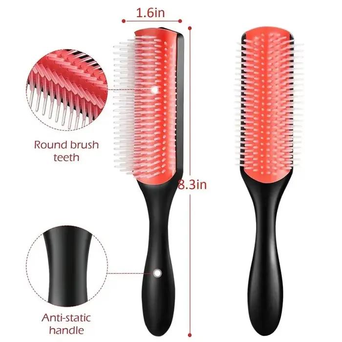 Brosse démêlante 9 rangs