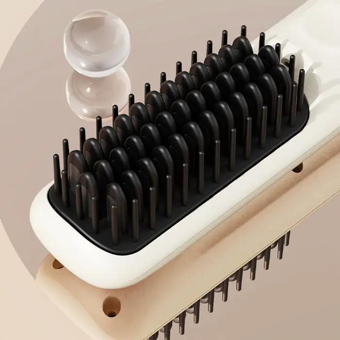 Brosse lissante chauffante 5 modes à ions négatifs