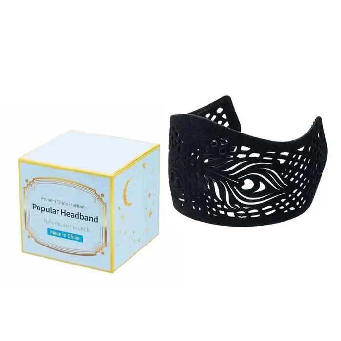 Bandeau antidérapant à dents pour fixer le foulard