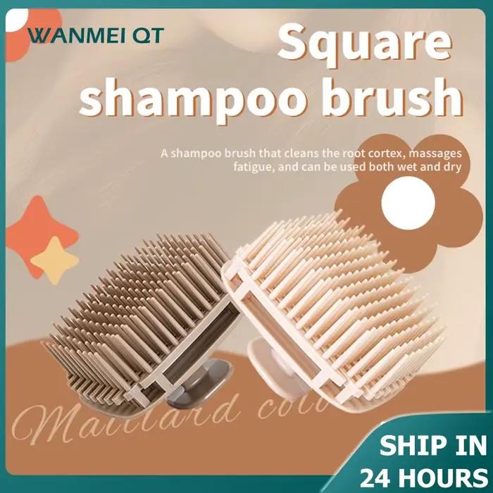 Brosse à shampoing en Silicone