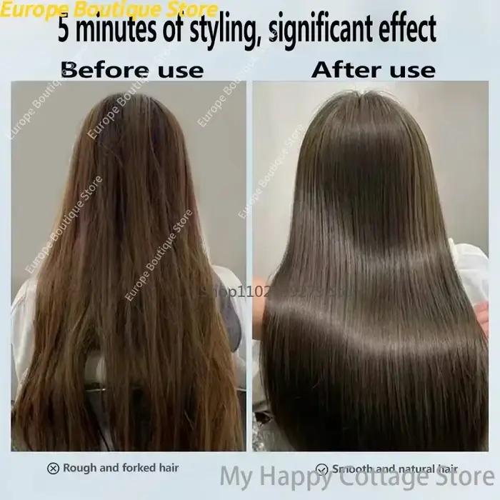 Lisseur et sèche-cheveux professionnel 2 en 1