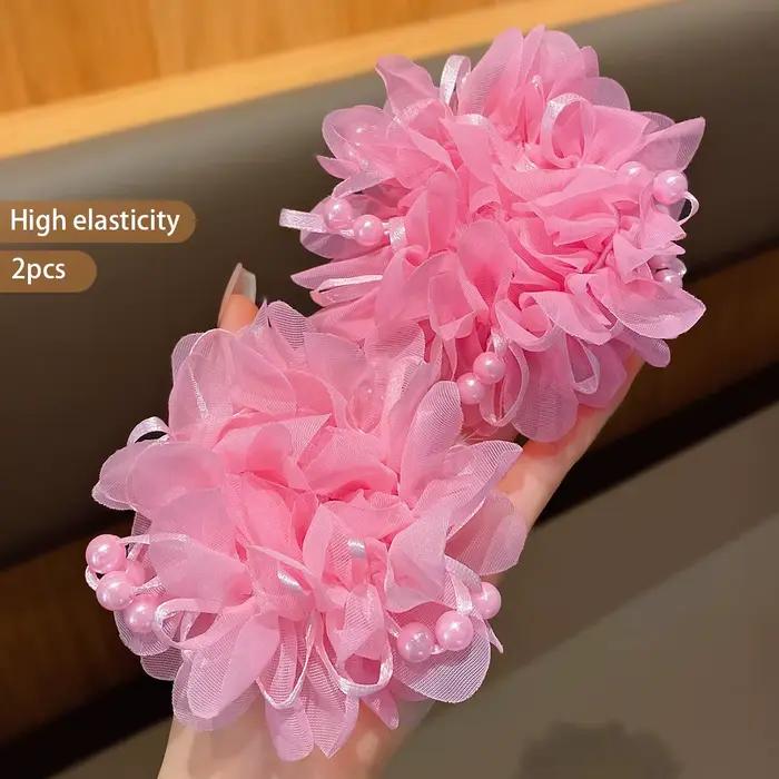 2 petites filles rose mignon bandeau cheveux accessoires pour enfants