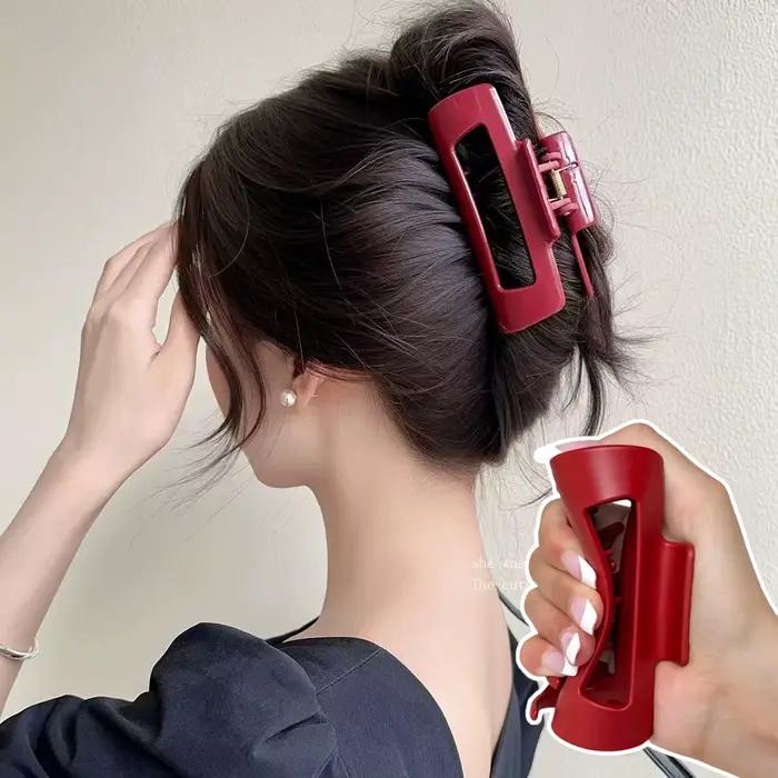 Pince à cheveux en Silicone souple et sûr pour femmes